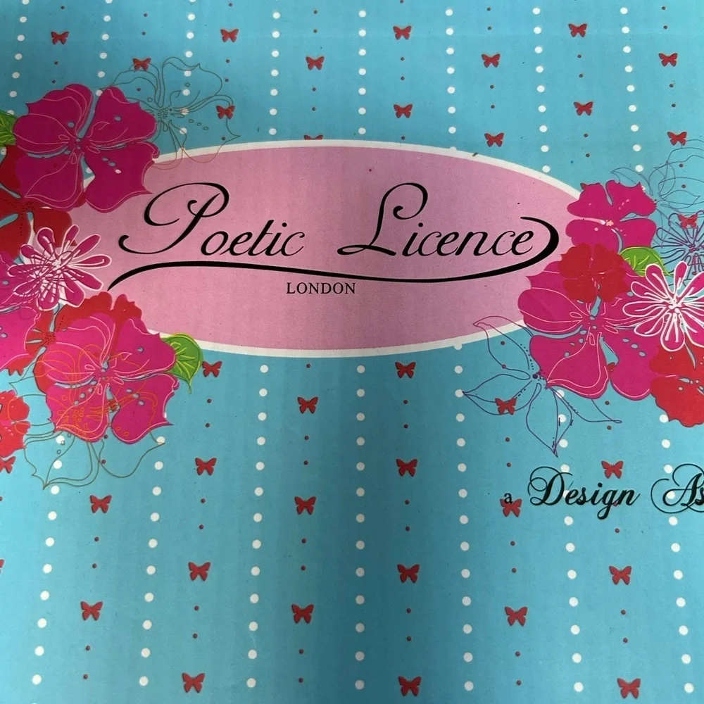 Poetic License Multicolor Wedges sz 7